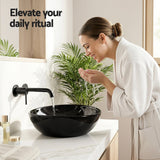 Darrahopens Furniture > Bathroom > Sinks Cefito Bathroom Basin Ceramic Vanity Sink Hand Wash Bowl 41x34cm