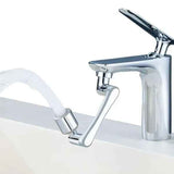 Darrahopens Furniture > Bathroom > Tap & Sink Accessories 1080 Degree Rotation Rotatable faucet extender + 2 water outlet modes, 1080 degree rotation, splash reduction, Silver Finish In Australia - Darrahopens
