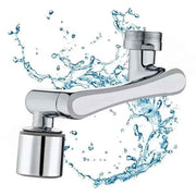 Darrahopens Furniture > Bathroom > Tap & Sink Accessories 1080 Degree Rotation Rotatable faucet extender + 2 water outlet modes, 1080 degree rotation, splash reduction, Silver Finish In Australia - Darrahopens