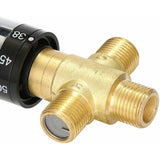 Darrahopens Furniture > Bathroom > Tap & Sink Accessories Adjustable Thermostatic Bathroom Faucet, Brass, Water Mixer, Hot/Cold Water, Temperature Control Valve