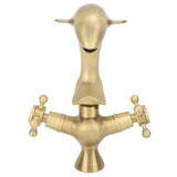 Darrahopens Furniture > Bathroom > Tap & Sink Accessories Bathroom Sink Faucet Copper Antique Dolphin Double Lever Washbasin Mixer Tap for Kitchen Toilet Bathtub In Australia - Darrahopens