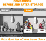 CARLA HOME 2 pack Under Sink Organiser with Sliding Drawers & 2 tier for Kitchen & Bathroom | darrahopens.com.au Premium AU Stock