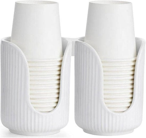 Darrahopens Furniture > Bathroom > Tap & Sink Accessories Ceramic countertop cup holder - Bathroom cup holder - Small countertop accessory - For sinks, bathrooms, kitchens and dining rooms