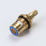 Darrahopens Furniture > Bathroom > Tap & Sink Accessories Ceramic Faucet Insert Hot and Cold 1/2 Inch