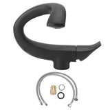 Darrahopens Furniture > Bathroom > Tap & Sink Accessories Copper Basin Faucet Multipurpose Modern Simple Exquisite Adjustable Cold Hot Water Bathroom Sink Faucet for Bathroom Black In Australia - Darrahopens