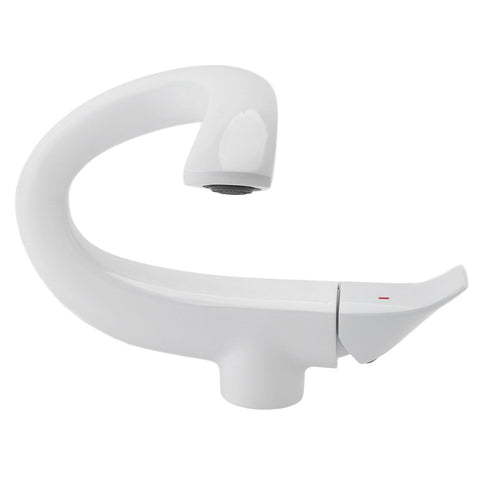 Darrahopens Furniture > Bathroom > Tap & Sink Accessories Copper Basin Faucet Multipurpose Modern Simple Exquisite Adjustable Cold Hot Water Bathroom Sink Faucet for Bathroom White In Australia - Darrahopens