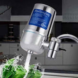 Darrahopens Furniture > Bathroom > Tap & Sink Accessories Faucet Drinking Water Filter, Tap-Mounted Water Purifier with M22/M24 Adapter, Kitchen Faucet Filtration, Chrome Finish In Australia - Darrahopens
