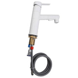 Darrahopens Furniture > Bathroom > Tap & Sink Accessories Kitchen Sink Faucet with Pull Down Sprayer Copper 360 Degree Rotation Leakage Proof Single Handle Sink Mixer Tap for Laundry Bathroom In Australia - Darrahopens