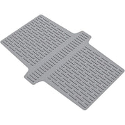 Darrahopens Furniture > Bathroom > Tap & Sink Accessories Silicone Kitchen Sink Divider Mat – Heat Resistant Counter Protection Pad for Double Basin, Dishwasher Safe(Grey) In Australia - Darrahopens