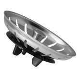 Darrahopens Furniture > Bathroom > Tap & Sink Accessories Sink drain stopper - Strainer - 80 mm - Stainless steel - Silver