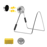 Darrahopens Furniture > Bathroom > Tap & Sink Accessories Stainless Steel Magnetic Dishcloth Holder Compatible with Sink 2-Pack