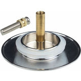 Darrahopens Furniture > Bathroom > Tap & Sink Accessories Universal Bathtub Stopper Ø70mm Adjustable Height Double Seal Chrome Brass Stainless Compatible with Most Sinks and Bathtubs