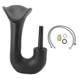 Darrahopens Furniture > Bathroom > Tap & Sink Accessories Waterfall Basin Faucet Single Handle Copper Modern Hot Cold Vanity Mixer Tap for Bathroom Toilet Black In Australia - Darrahopens