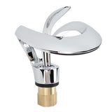 Darrahopens Furniture > Bathroom > Tap & Sink Accessories Waterfall Bathroom Faucet Single Handle Hot Cold Bathroom Sink Faucet Vanity Faucet Snake Head Shape Electroplated In Australia - Darrahopens