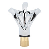 Darrahopens Furniture > Bathroom > Tap & Sink Accessories Waterfall Bathroom Faucet Single Handle Hot Cold Bathroom Sink Faucet Vanity Faucet Snake Head Shape Electroplated In Australia - Darrahopens