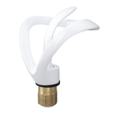 Darrahopens Furniture > Bathroom > Tap & Sink Accessories Waterfall Bathroom Faucet Single Handle Hot Cold Bathroom Sink Faucet Vanity Faucet Snake Head Shape White In Australia - Darrahopens