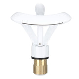 Darrahopens Furniture > Bathroom > Tap & Sink Accessories Waterfall Bathroom Faucet Single Handle Hot Cold Bathroom Sink Faucet Vanity Faucet Snake Head Shape White In Australia - Darrahopens