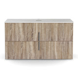 Darrahopens Furniture > Bathroom > Vanity Units Cefito Vanity Unit 900mm Bathroom Cabinet Storage Wall Hung Timber Front Pine