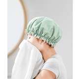 Darrahopens Furniture > Bathroom > Vanity Units Women's Double-Layer Waterproof Shower Cap-pink In Australia - Darrahopens