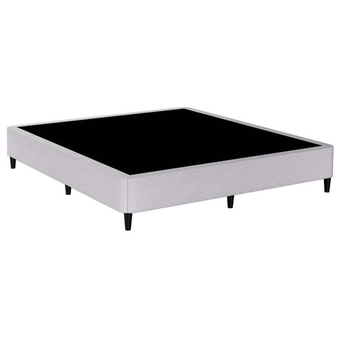 Darrahopens Furniture > Bedroom Artiss Bed Frame King Size Metal Grey MASON