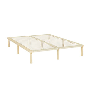 Darrahopens Furniture > Bedroom Artiss Bed Frame Queen Size Wooden Base Mattress Platform Timber Pine AMBA