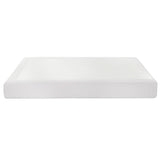 Darrahopens Furniture > Bedroom > Beds & Bed Frames Artiss Compression Bed Frame Queen Size No Assembly Vacuum High Density Sponge Boucle Cream White
