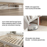Darrahopens Furniture > Bedroom > Beds & Bed Frames Artiss Double Wooden Bed Frame with 2 Drawer Platform Bed with 108cm Solid High Headboard White Bed Base for Bedroom Easy Assembly