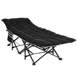 Darrahopens Furniture > Bedroom > Beds & Bed Frames Artiss Folding Bed With Mattress Heavy Duty Black 185CM