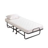 Darrahopens Furniture > Bedroom > Beds & Bed Frames ARTISS Folding Bed with Mattress, Portable Rollaway 150kg Capacity 190CM In Australia - Darrahopens