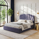 Darrahopens Furniture > Bedroom > Beds & Bed Frames Artiss King Bed Frame with Lift Up Storage and USB Ports Grey In Australia - Darrahopens