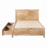 Darrahopens Furniture > Bedroom > Beds & Bed Frames Artiss King Single Size Bed Frame with 2 Drawers Bedroom Furniture