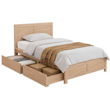Darrahopens Furniture > Bedroom > Beds & Bed Frames Artiss King Single Size Bed Frame with 2 Drawers Bedroom Furniture