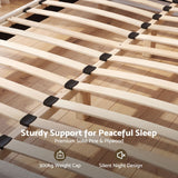 Darrahopens Furniture > Bedroom > Beds & Bed Frames Artiss Queen Bed Frame with Boucle Headboard, Beige, 300kg Capacity In Australia - Darrahopens