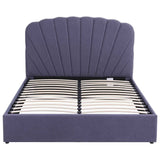 Darrahopens Furniture > Bedroom > Beds & Bed Frames Artiss Queen Bed Frame with Lift Up Storage and USB Ports Grey In Australia - Darrahopens