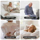 Darrahopens Furniture > Bedroom > Beds & Bed Frames Artiss Queen size bed frame & Giselle Bedding Mattress Queen Combo, adjustable bed Base for Snoring Relief, Independent Head Foot Incline, Wireless Remote, Black,20cm Thickness