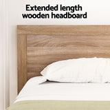 Darrahopens Furniture > Bedroom > Beds & Bed Frames Artiss Queen Size Bed Frame with 2 Drawers Bedroom Furniture