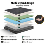 Darrahopens Furniture > Bedroom > Beds & Bed Frames Artiss Queen size bed frame with Giselle Bedding Queen Mattress, adjustable bed Base Combo for Snoring Relief, Independent Head Foot Incline, Wireless Remote, Black,18cm Thickness