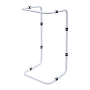 Darrahopens Furniture > Bedroom > Beds & Bed Frames Blanket Lifter Bar 62-82cm Height Adjustable Feet Tent Steel Bed Cradle Max Load 136kg with 4 Clips for Feet Toes Leg Knee Ankle Post Surgery Recovery
