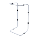 Darrahopens Furniture > Bedroom > Beds & Bed Frames Blanket Lifter Bar 62-82cm Height Adjustable Feet Tent Steel Bed Cradle Max Load 136kg with 4 Clips for Feet Toes Leg Knee Ankle Post Surgery Recovery