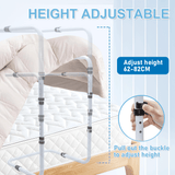 Darrahopens Furniture > Bedroom > Beds & Bed Frames Blanket Lifter Bar 62-82cm Height Adjustable Feet Tent Steel Bed Cradle Max Load 136kg with 4 Clips for Feet Toes Leg Knee Ankle Post Surgery Recovery