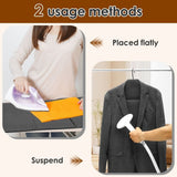 Darrahopens Furniture > Bedroom > Beds & Bed Frames Foldable Ironing Board, 360° Rotating Hook, Safety and Burn Protection, Efficient and Time Saving, for Clothes 34.65 x 16.54 inches with Silicone Pad In Australia - Darrahopens