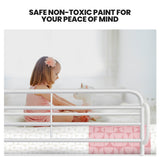 Darrahopens Furniture > Bedroom > Beds & Bed Frames KINGSTON SLUMBER Single over Double Metal Bunk Bed Frame, Matte White