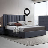Darrahopens Furniture > Bedroom > Beds & Bed Frames Prado 4pc Fabric Gas Lift Queen Bedroom Suite