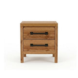 Darrahopens Furniture > Bedroom > Beds & Bed Frames Queen Bedroom Suite – 4 Piece Set with Dresser in Oak Finish In Australia - Darrahopens