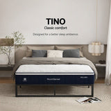 Darrahopens Furniture > Bedroom > Beds & Bed Frames RoomSense Double 30cm Latex Hybrid Mattress Bundle with Metal Bed Frame In Australia - Darrahopens