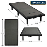Darrahopens Furniture > Bedroom > Beds & Bed Frames Therapedic Motion Adjustable King Single Bed Base with Wireless Remote In Australia - Darrahopens