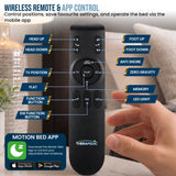 Darrahopens Furniture > Bedroom > Beds & Bed Frames Therapedic Motion Adjustable King Single Bed Base with Wireless Remote In Australia - Darrahopens