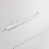 Darrahopens Furniture > Bedroom Bedside Table Side Storage Cabinet Nightstand Bedroom 2 Drawer Legs ETTA WHITE