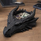 Darrahopens Furniture > Bedroom > Bedside Tables 3D printed faucet-shaped storage tray, desktop and entryway organizer, suitable for desks, bedside tables, and entryways. Black.