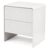 Darrahopens Furniture > Bedroom > Bedside Tables Artiss Bedside Table 2 Drawers - Beige